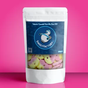 BUBS Sour Raspberry & Lemon Skulls 200g